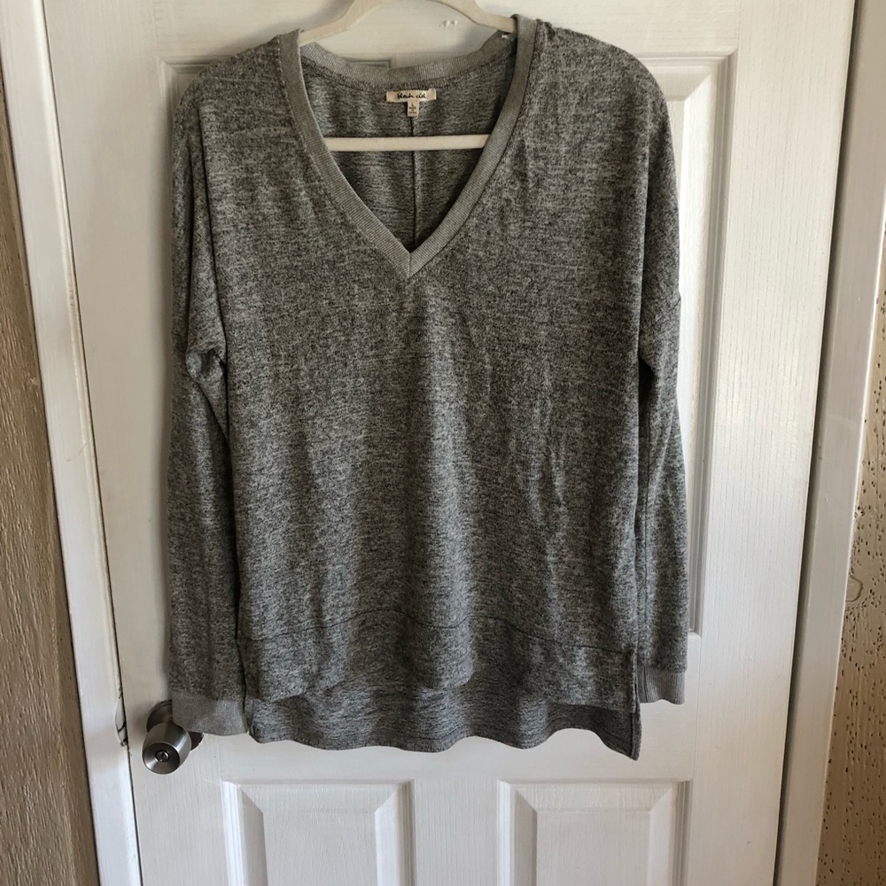 Gray sweater